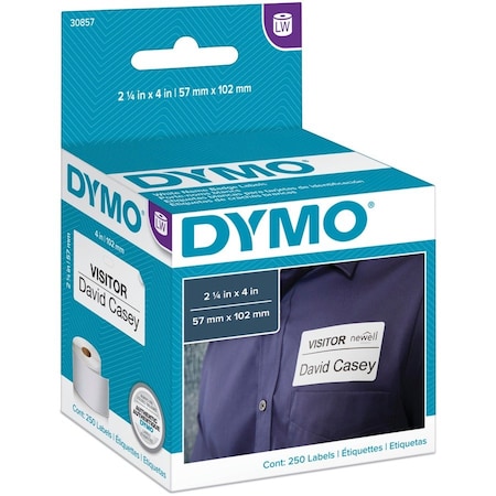Dymo Badge, Name, Adhes, Lblwrtr Pk DYM30857